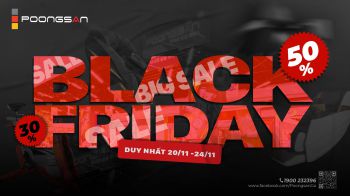 GHẾ MASSAGE POONGSAN | BLACK FRIDAY: “SALE CỰC HAY - SĂN LIỀN TAY”